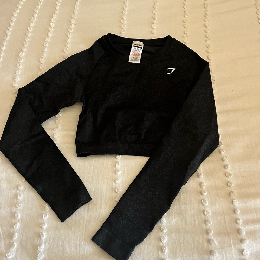 gymshark cropped long sleeve
